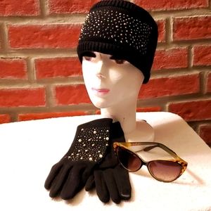 Elegant Headband w/matching Elegant gloves - $15 NWT.